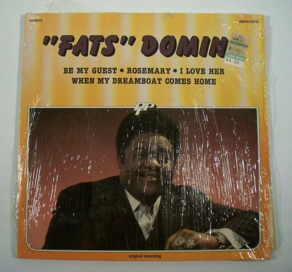 Fats Domino 14 Track RARE Gatefold Vinyl LP Belgium Import, 4M036-82700 New! - Image 2 of 4