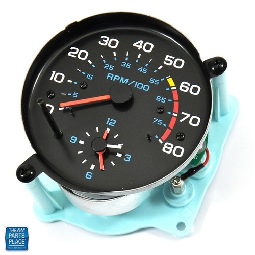 1986-1988 El Camino Monte Carlo Dash Tach With Clock 8000 RPM Each | eBay