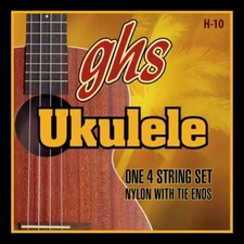 GHS H-10 Concert/Soprano Black Nylon Ukulele Strings