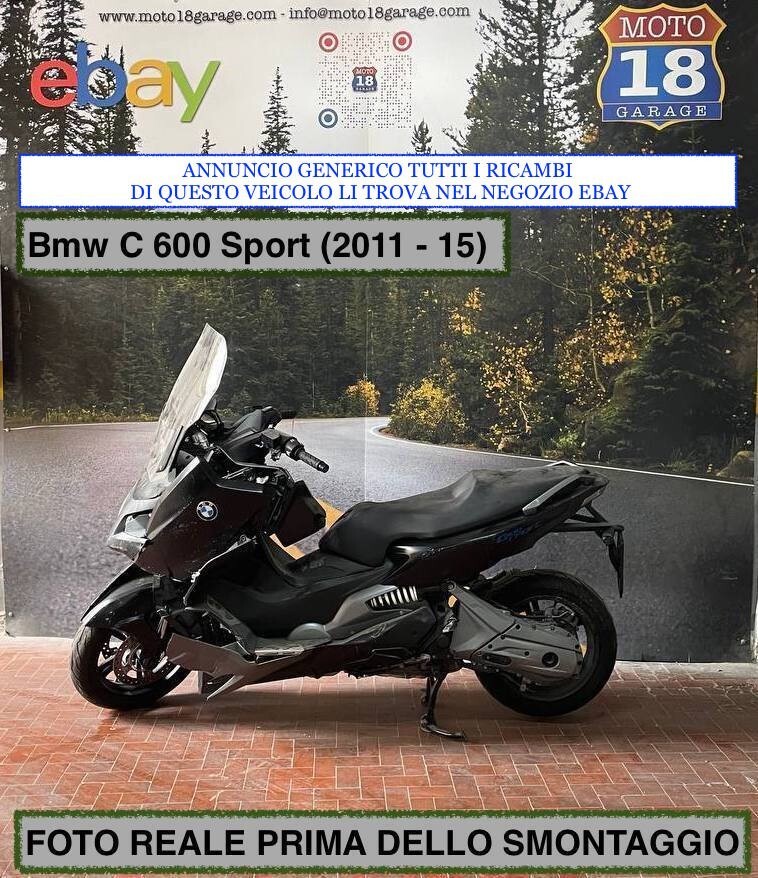 Sono Disponibili Ricambi scooter usati motore forcella Bmw C 600