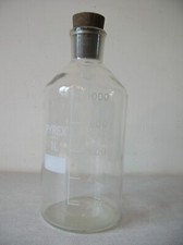 Ancien flacon Pyrex 1 Litre