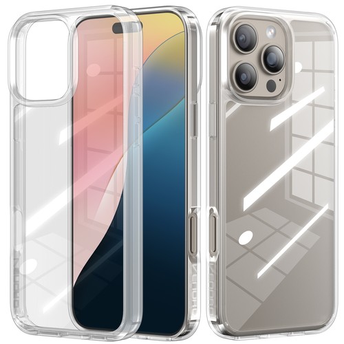 iPhone 16/16 Pro Max Clear Case- Transparent Silicone Cover,Slim & Protective US - Picture 55 of 62