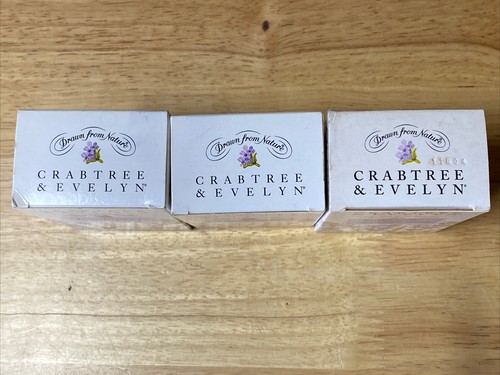 Crabtree & Evelyn Lavendel Französisch gemahlen und Glycerinseife 3 Riegel, 3,5 oz Neu aus altem Lagerbestand - Bild 3 von 8
