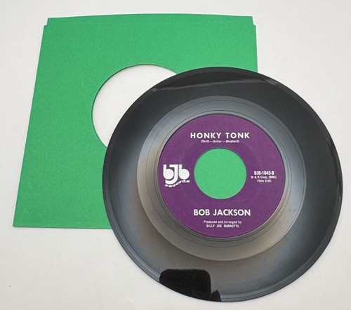 Bob Jackson Last Date / Honky Tonk 45 Vinyl Jazz BJB 1045 - Picture 5 of 6