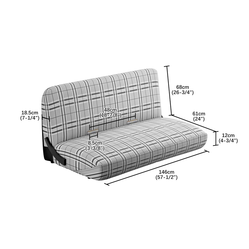 Чехлы на передние сиденья для пикапа Ford F-600 F600 1970-1994 годов выпуска - Изображение 4 из 4