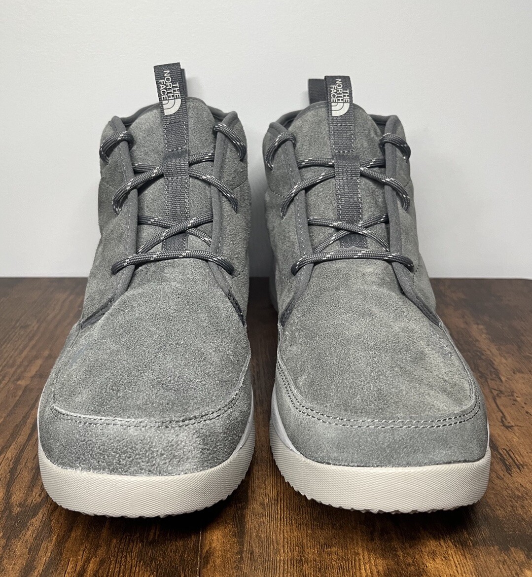 The North Face Men\'s Charcoal Grey Suede Chukka Boots The North Face Mens NSE Lace Up Chukka Suede Boots Charcoal  main image 3