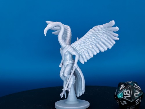 Miniatura Monje Flamenco Aarakocra para D&D, Dungeons and Dragons, Pathfinder, DND - Imagen 4 de 10