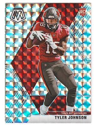 2020 Panini Mosaic Tyler Johnson RC Silver Reactive Prizm #241 Rookie  Buccaneers
