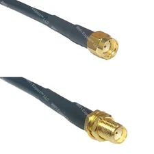 RFC240UF RP-SMA MALE to SMA FEMALE RF Cable FAST-SHIP LOT
