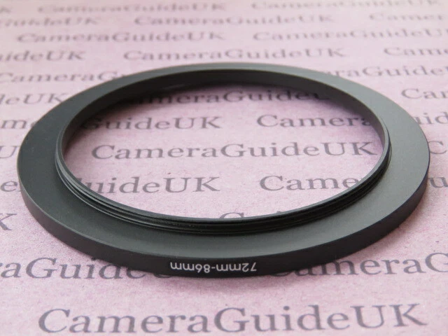 72mm to 86mm Male-Female Stepping Step Up Filter Ring Adapter - Image 2 of 2