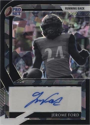 2022 Leaf Pro Set Metal Jerome Ford #BW-JF1