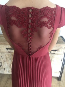 asos red formal dress