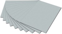 Folia 6160 - Fotokarton Silber, 50 X 70 Cm, 300 G/Qm, 10 Bogen - Zum Basteln Und