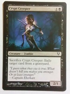 MTG 2012 Crypt Creeper Avacyn Restored 91/244 Regular Common