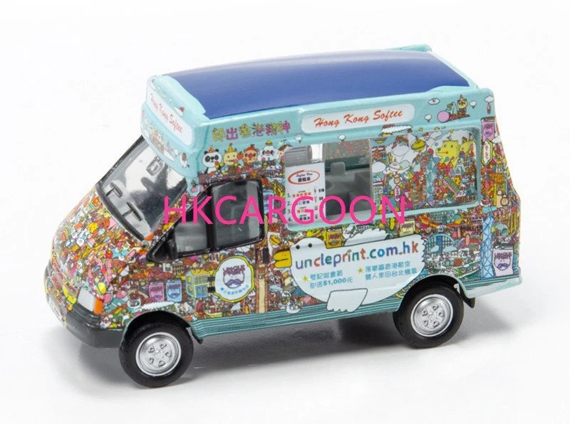 TINY HONG KONG 60 ICE CREAM VAN DIECAST CAR MODEL 141515