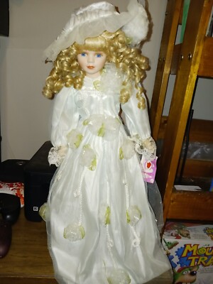 The Ali Collection Genuine "Morgana" porcelain doll | eBay