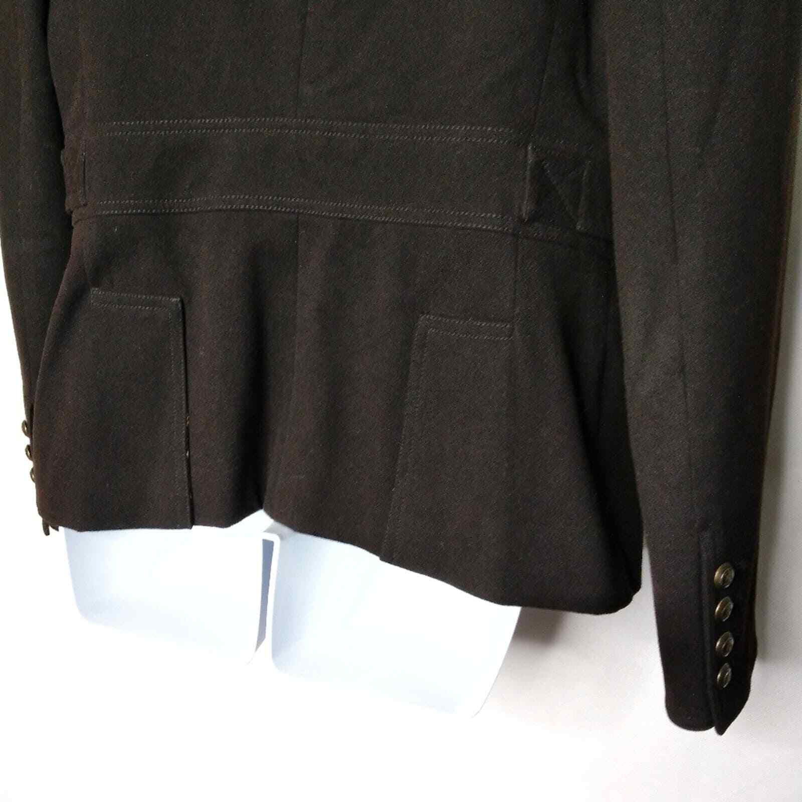 Etcetera Black Jacket Crest Button Pocket Blazer … - image 6