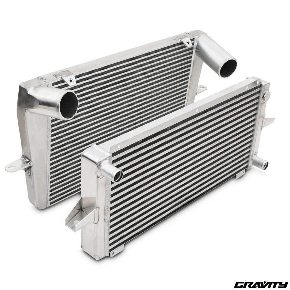 ALLOY FRONT MOUNT INTERCOOLER RADIATOR KIT FOR FORD RS500 RS 500 SIERRA COSWORTH