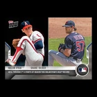 2021 TOPPS NOW® # 96 NOLAN RYAN - SHANE BIEBER 48 Ks 4 Starts Cleveland Indians