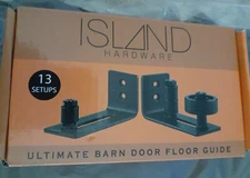Ultimate Barn Door Floor Guide - Wall Mounted Bottom Guide with 13 Different