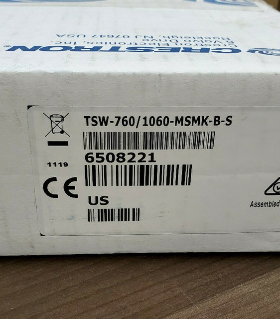 Crestron TSW-760/1060-MSMK-B-S | eBay