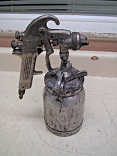 Vintage Binks Model 19 Auto Body Spray Gun With Canister FREE SHIPPING