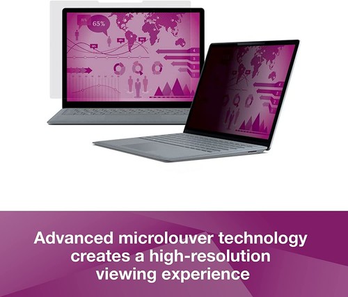 3M High Clarity Privacy Filter for 15.6" Widescreen Laptop w/ Comply Attachments - Picture 6 of 7