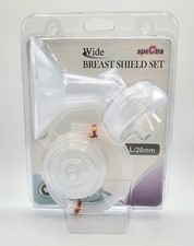 Spectra Baby USA - Authentic Breast Flange Set Wide Neck Breastshield Set L/28mm