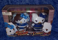 Street Fighter X Sanrio Chun-Li Vs Zangief Toynami Capcom  series 1 NIB RARE