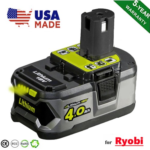 for RYOBI 18V 4.0Ah Battery ONE+ PBP005 
