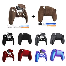For PS5 Controller Faceplate Touchpad & Back Plate Replacement Shell Repair Kits