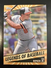 Cal Ripken Jr. 2021 Topps Opening Day Legends of Baseball Base Insert Card LOB-8