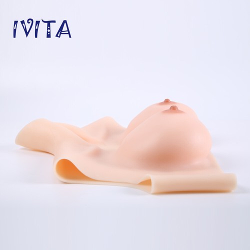 IVITA D Cup Silikon Brustprothese Crossdressers Brüste Silikonbrüste Bra Enhance - Picture 7 of 8