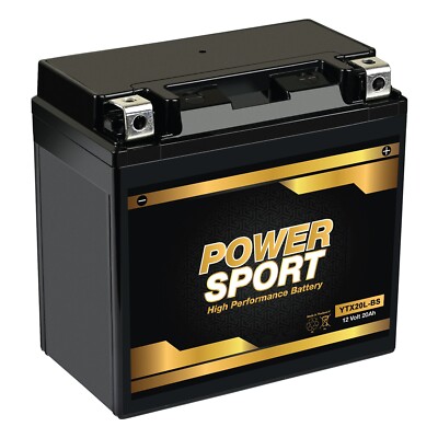 YTX20L-BS Battery for Harley Davidson 1200 XL, XLH (Sportster)
