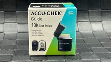 Accu-Chek Guide Test Strips 100 Count Exp 4/16/27 Sealed Box
