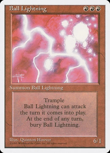 Ball Lightning 4th Edition LP MTG