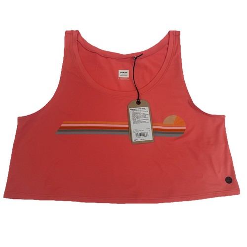 Prana Women's Alpenglow Crop Tank Fresca Vibes Size L New - Picture 4 of 10