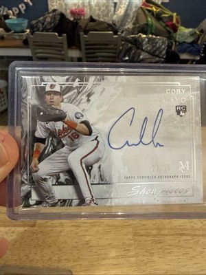 2025 Topps Museum Collection- Autographs Showpieces  Coby Mayo #24/25 (AU, RC)
