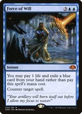 Magic MTG Dominaria Remastered Force of Will NEAR MINT NM
