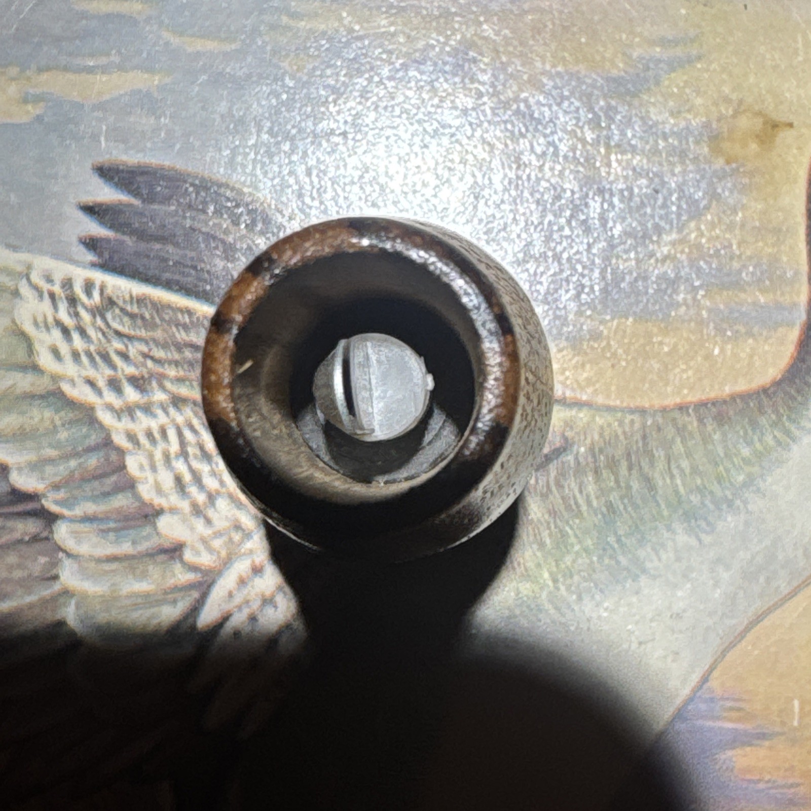 Custom Handmade Mini Wood Duck Call W/ Lanyard Zebrawood Brand New Squeel/whine