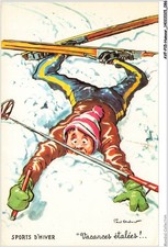 AVFP15-0942-HUMOUR - Sports d'hiver - Vacances étalées