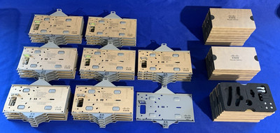 Lot 29 Cisco Meraki MR42 Mounting Brackets Ceiling Grip with 22 Hardware Kits