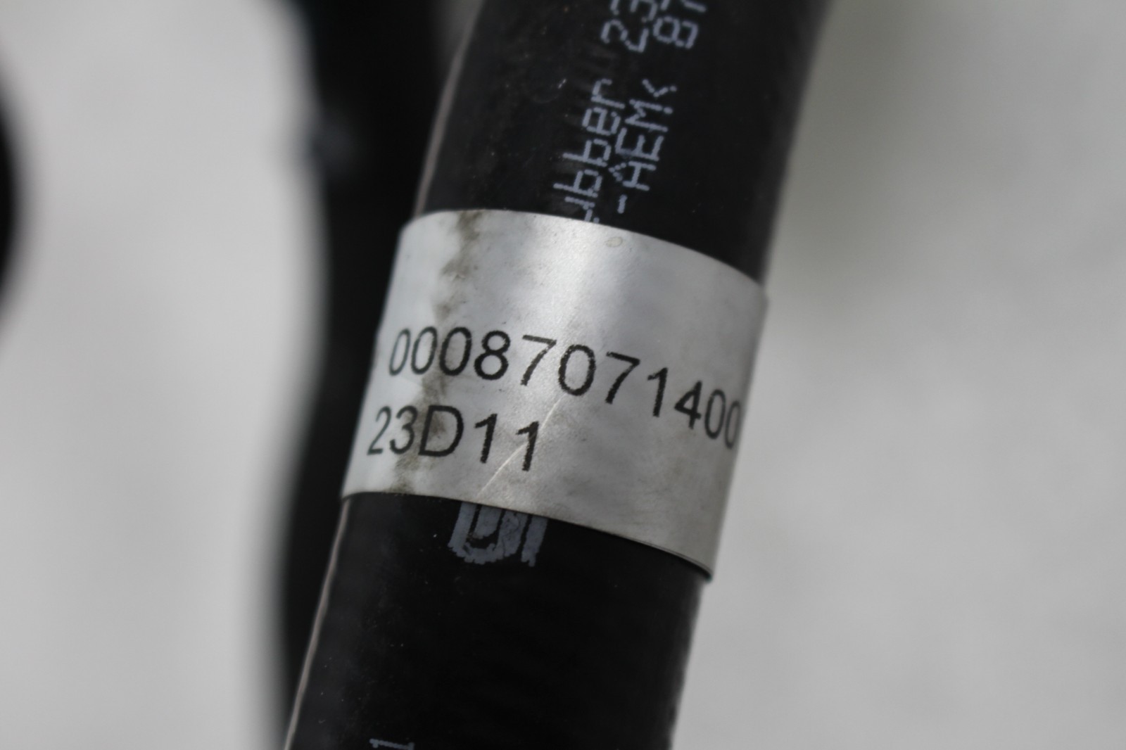 Ferrari 296 GTB, Power Inverter Hose, Pump to Disconnector, Used, P/N 870714
