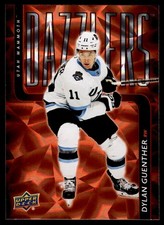 Dylan Guenther 2025-26 Upper Deck Dazzlers Orange #DZ-99 Utah Mammoth