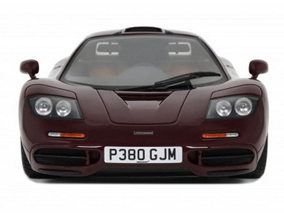 1/18 McLaren F1 Dark Red 1992 Resin Model Car by GT Spirit GT534