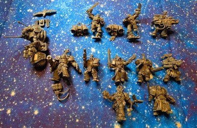 Warhammer 40k Kill Team Cassius *AS-IS* from Deathwatch Overkill *SEE CONDITION