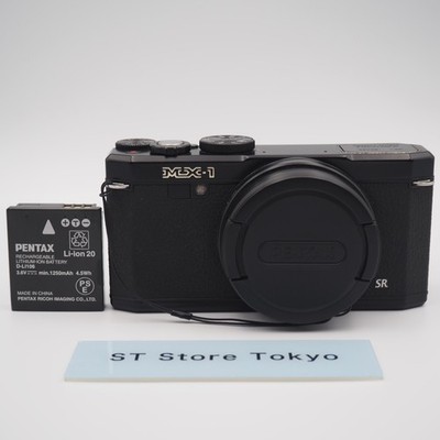 Pentax MX-1 12.0MP CMOS Compact Digital Camera Classic Black w
