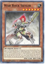 Yugioh - War Rock Skyler BLVO-EN096 1st Edition - Blazing Vortex
