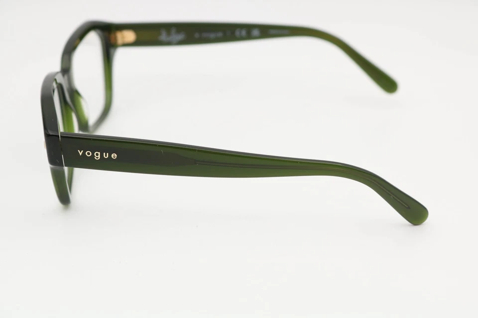 Monturas de gafas Vogue Hailey Bieber verde ojo de gato Vo5447 50-18-135 Foto 3 de 4