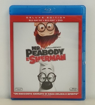 Mr Peabody und Sherman 3D Deluxe Edition - 2 Blu Ray Discs + DVD (2014)
